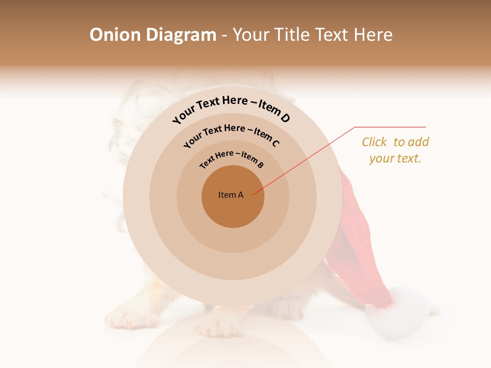 Kitten Mammal Xmas PowerPoint Template