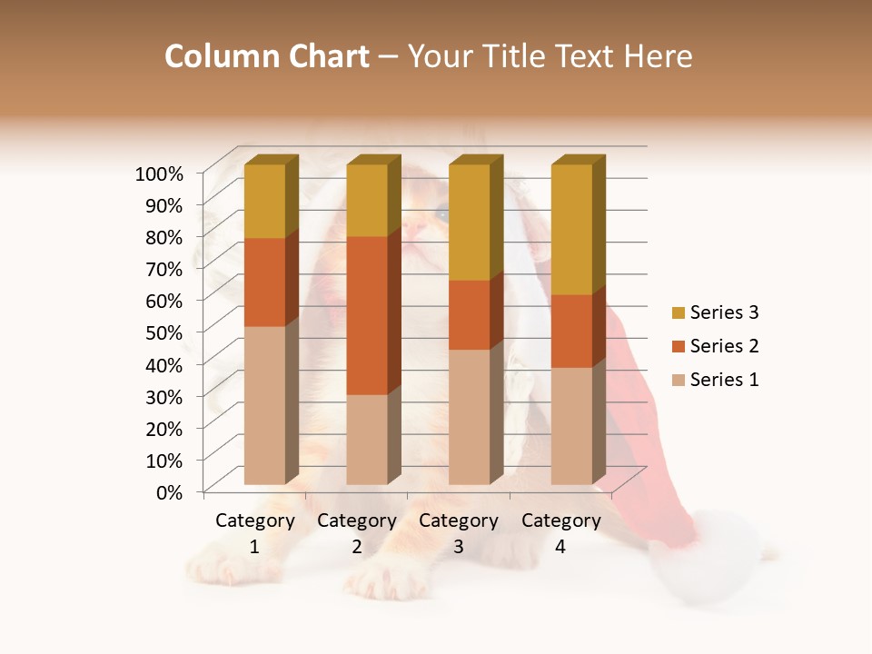 Kitten Mammal Xmas PowerPoint Template