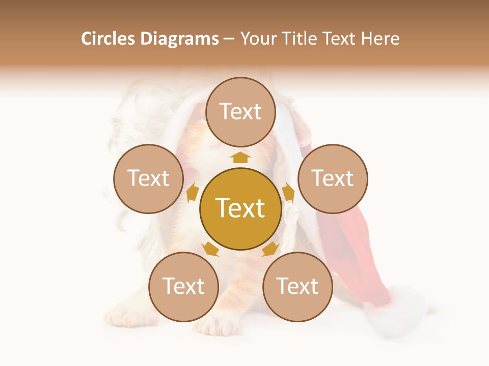 Kitten Mammal Xmas PowerPoint Template