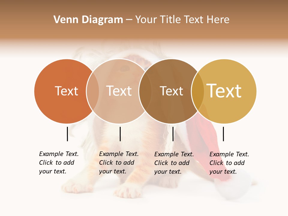 Kitten Mammal Xmas PowerPoint Template