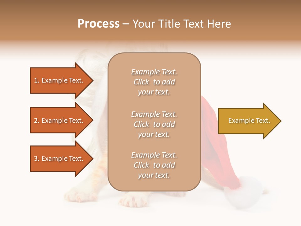 Kitten Mammal Xmas PowerPoint Template