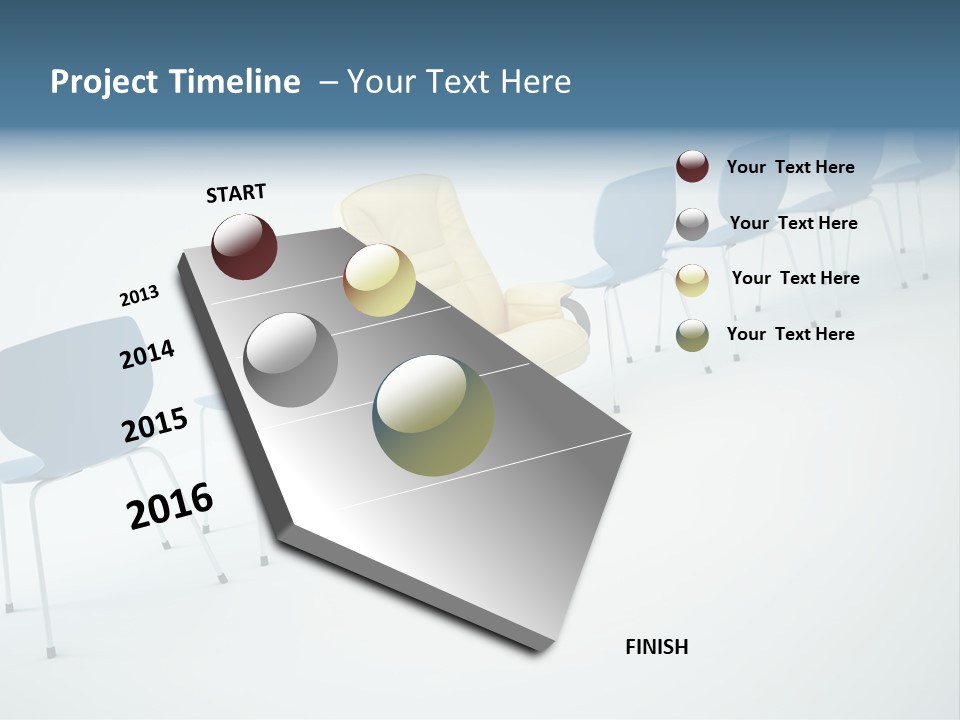 Illustration Work Director PowerPoint Template