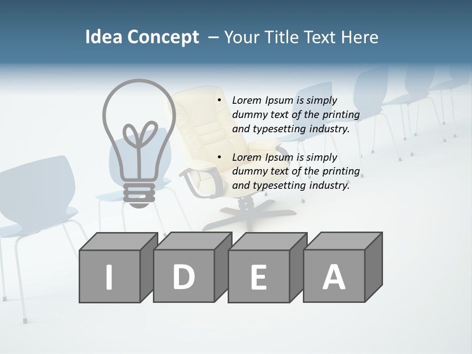 Illustration Work Director PowerPoint Template