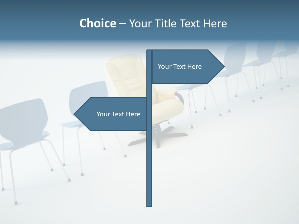 Illustration Work Director PowerPoint Template