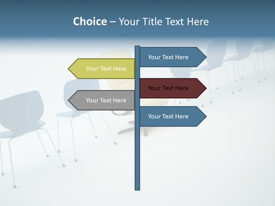 Illustration Work Director PowerPoint Template