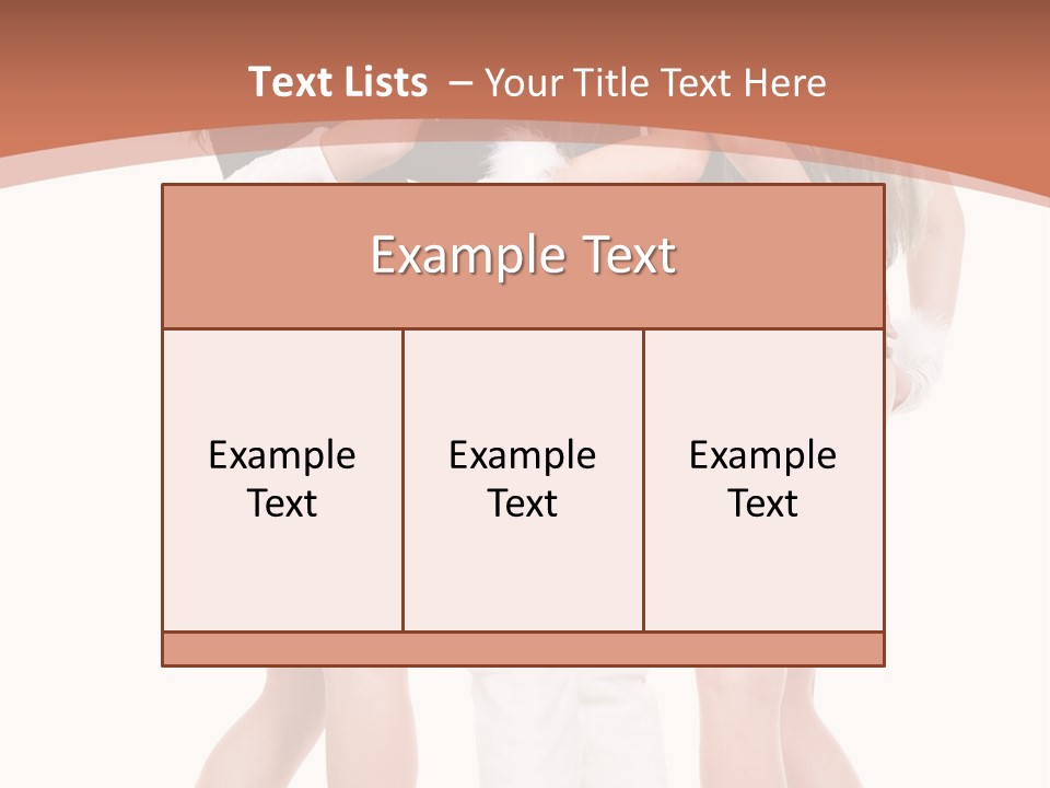 A Group Of Women In Bunny Costumes Powerpoint Template PowerPoint Template