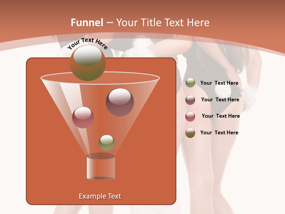 A Group Of Women In Bunny Costumes Powerpoint Template PowerPoint Template