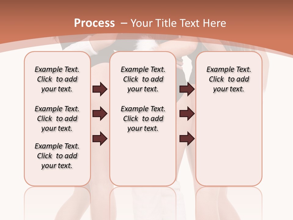 A Group Of Women In Bunny Costumes Powerpoint Template PowerPoint Template