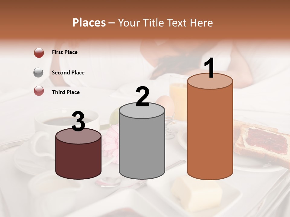 Enjoyment  Bedroom PowerPoint Template