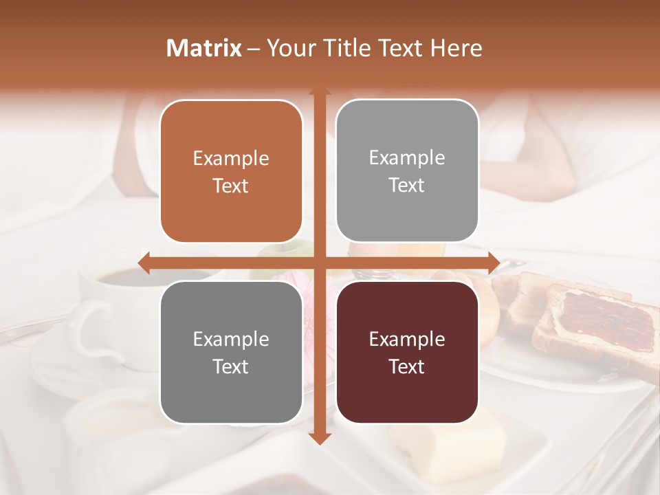 Enjoyment  Bedroom PowerPoint Template