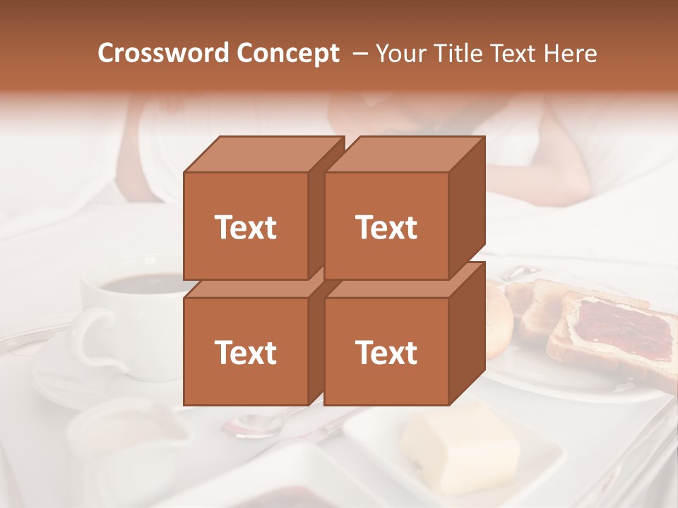 Enjoyment  Bedroom PowerPoint Template