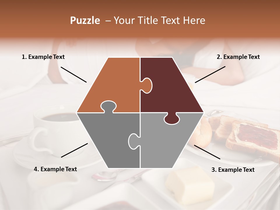 Enjoyment  Bedroom PowerPoint Template