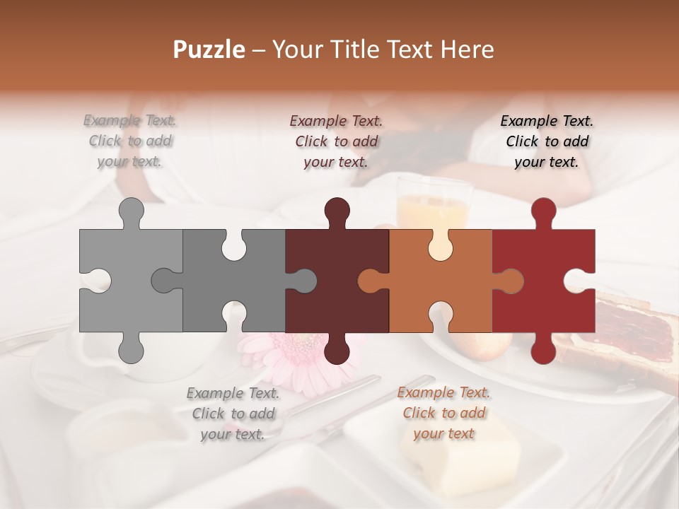 Enjoyment  Bedroom PowerPoint Template