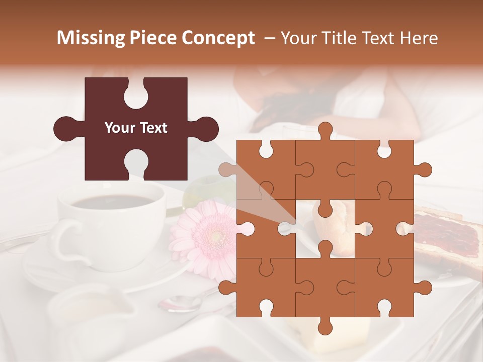 Enjoyment  Bedroom PowerPoint Template