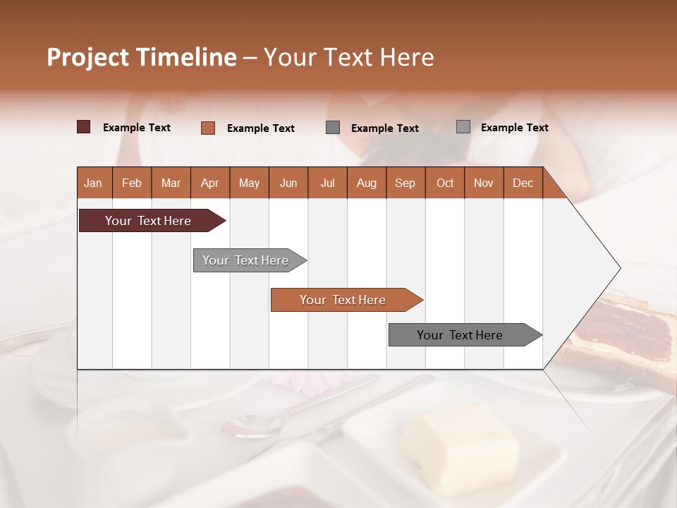 Enjoyment  Bedroom PowerPoint Template