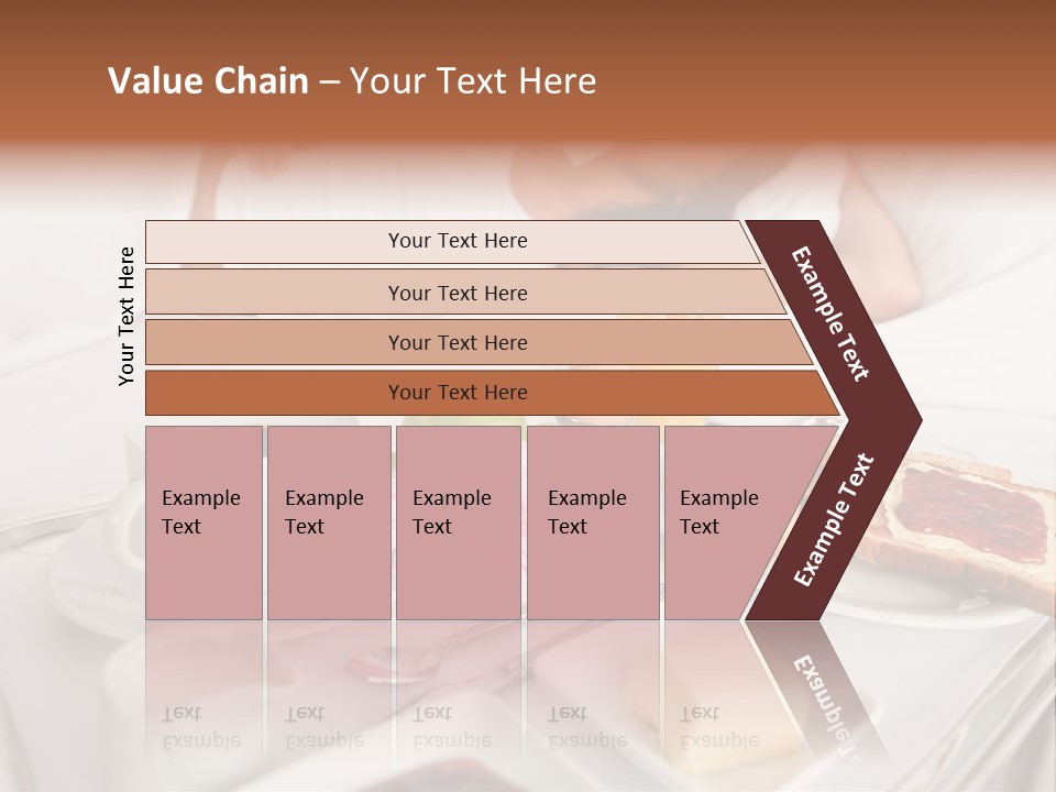Enjoyment  Bedroom PowerPoint Template