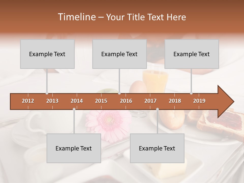 Enjoyment  Bedroom PowerPoint Template