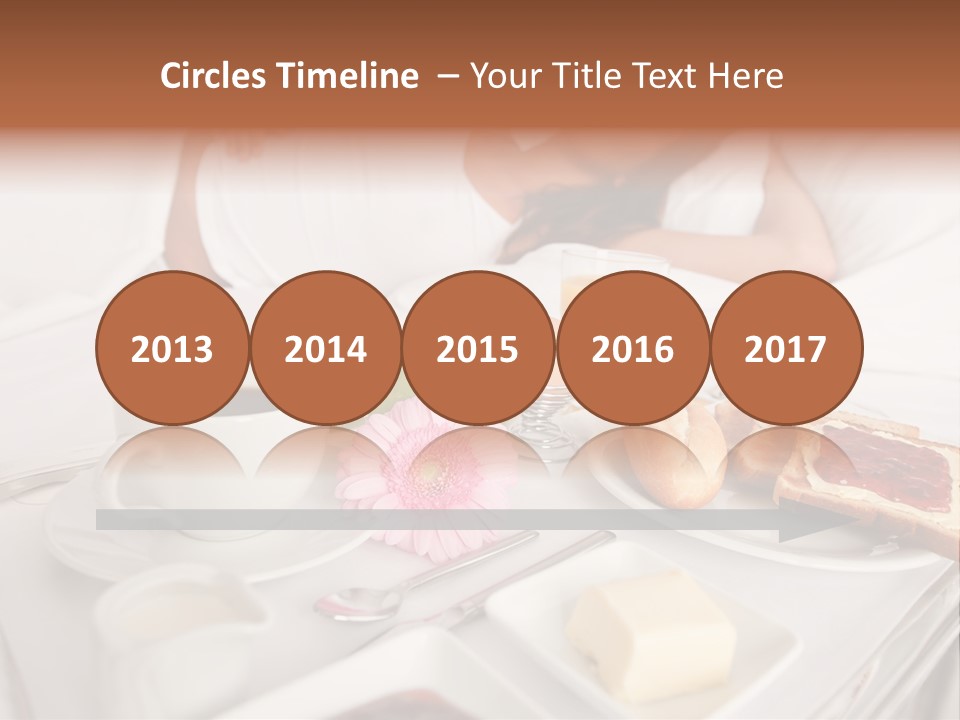 Enjoyment  Bedroom PowerPoint Template