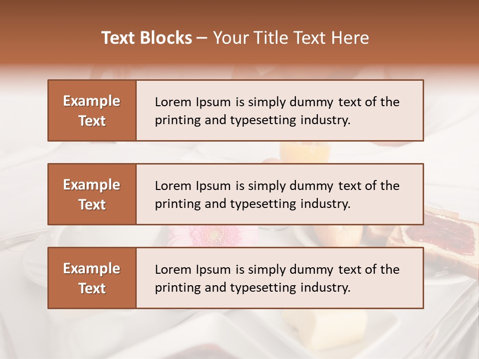 Enjoyment  Bedroom PowerPoint Template