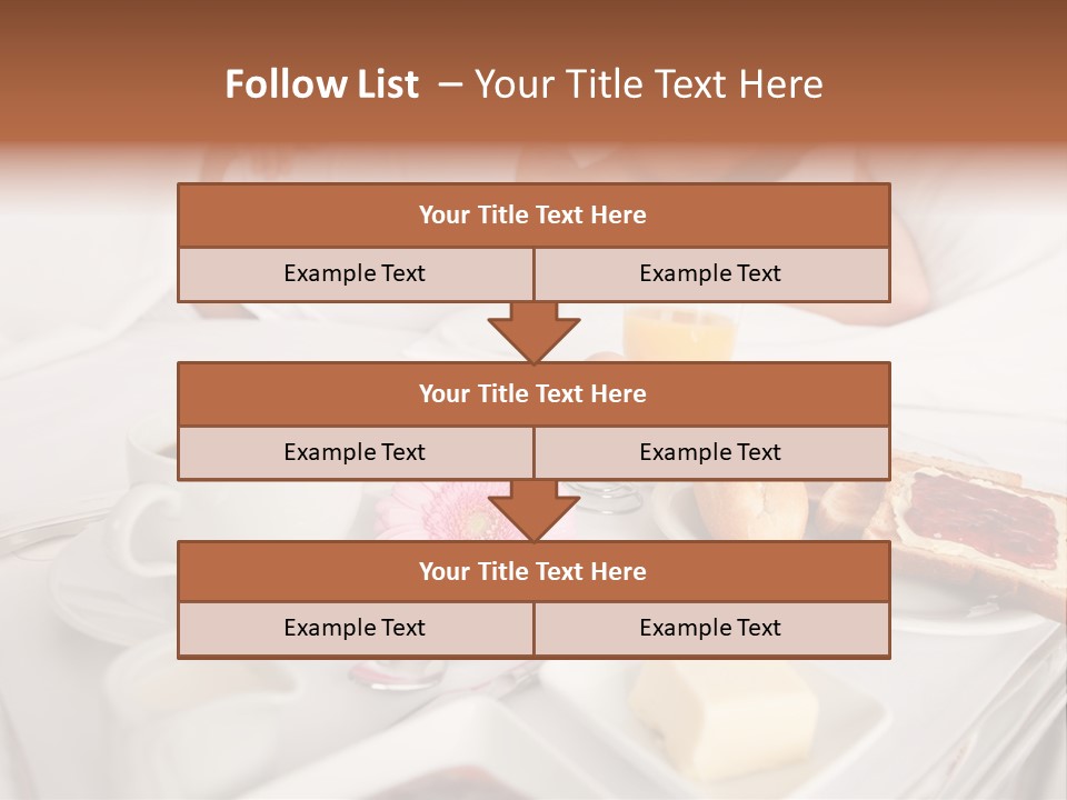 Enjoyment  Bedroom PowerPoint Template
