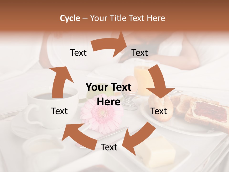 Enjoyment  Bedroom PowerPoint Template