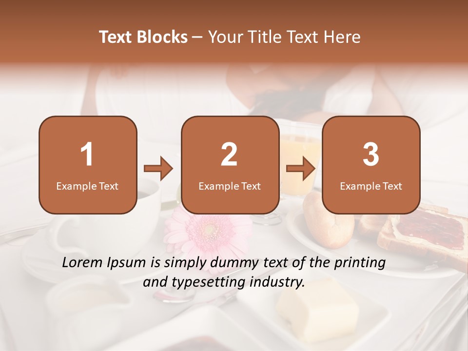 Enjoyment  Bedroom PowerPoint Template