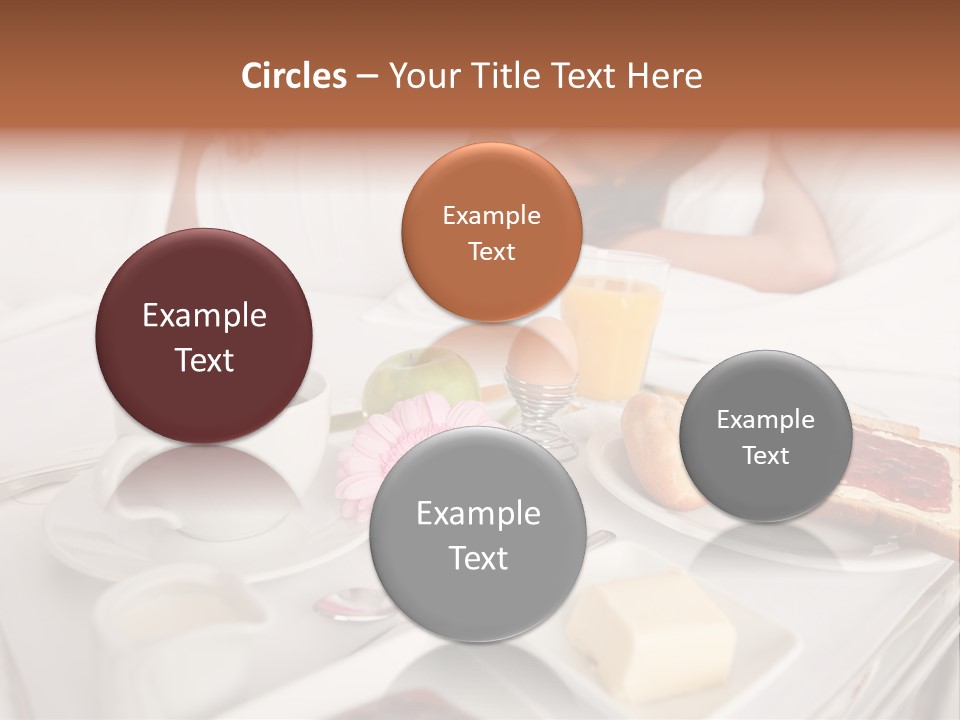 Enjoyment  Bedroom PowerPoint Template