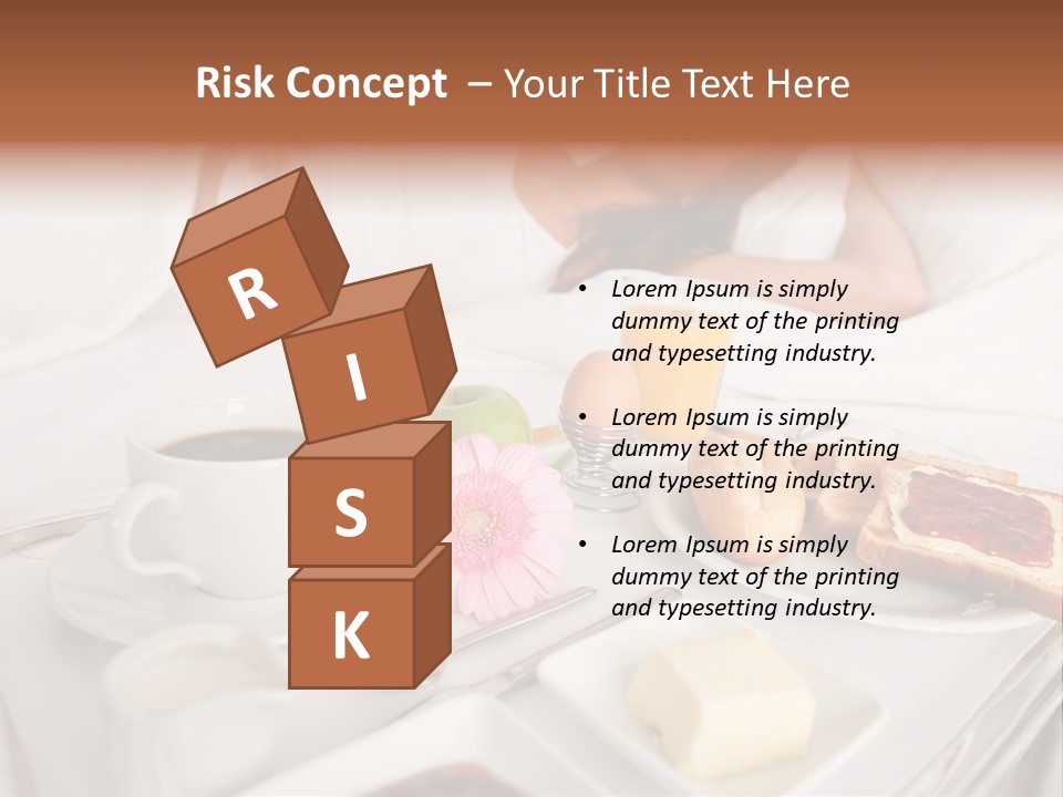 Enjoyment  Bedroom PowerPoint Template