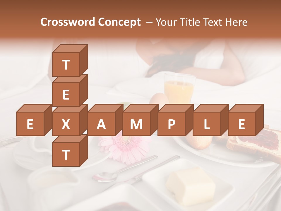 Enjoyment  Bedroom PowerPoint Template