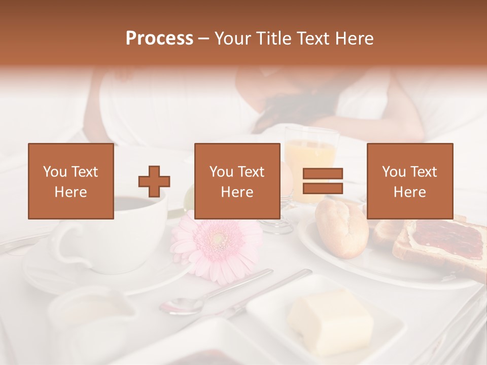Enjoyment  Bedroom PowerPoint Template