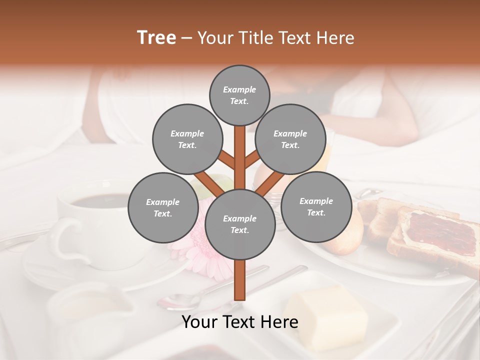 Enjoyment  Bedroom PowerPoint Template