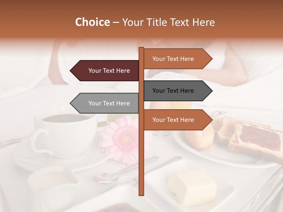 Enjoyment  Bedroom PowerPoint Template