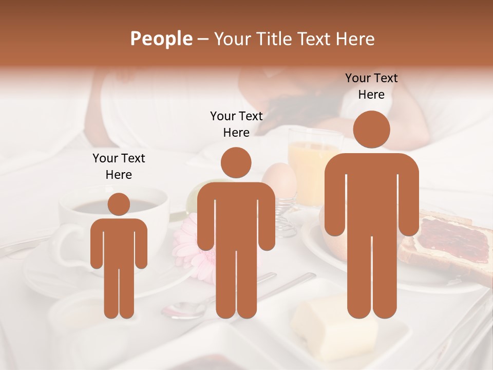 Enjoyment  Bedroom PowerPoint Template