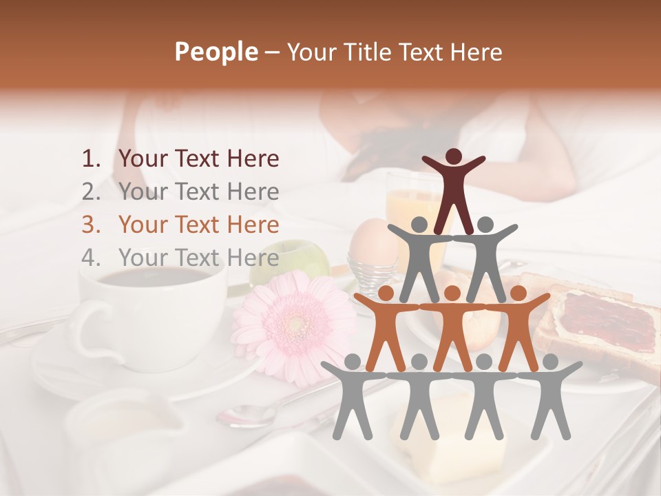 Enjoyment  Bedroom PowerPoint Template