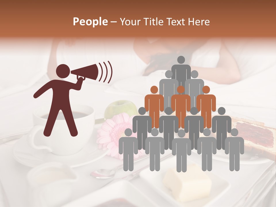 Enjoyment  Bedroom PowerPoint Template