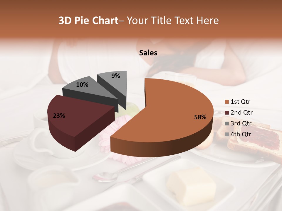 Enjoyment  Bedroom PowerPoint Template