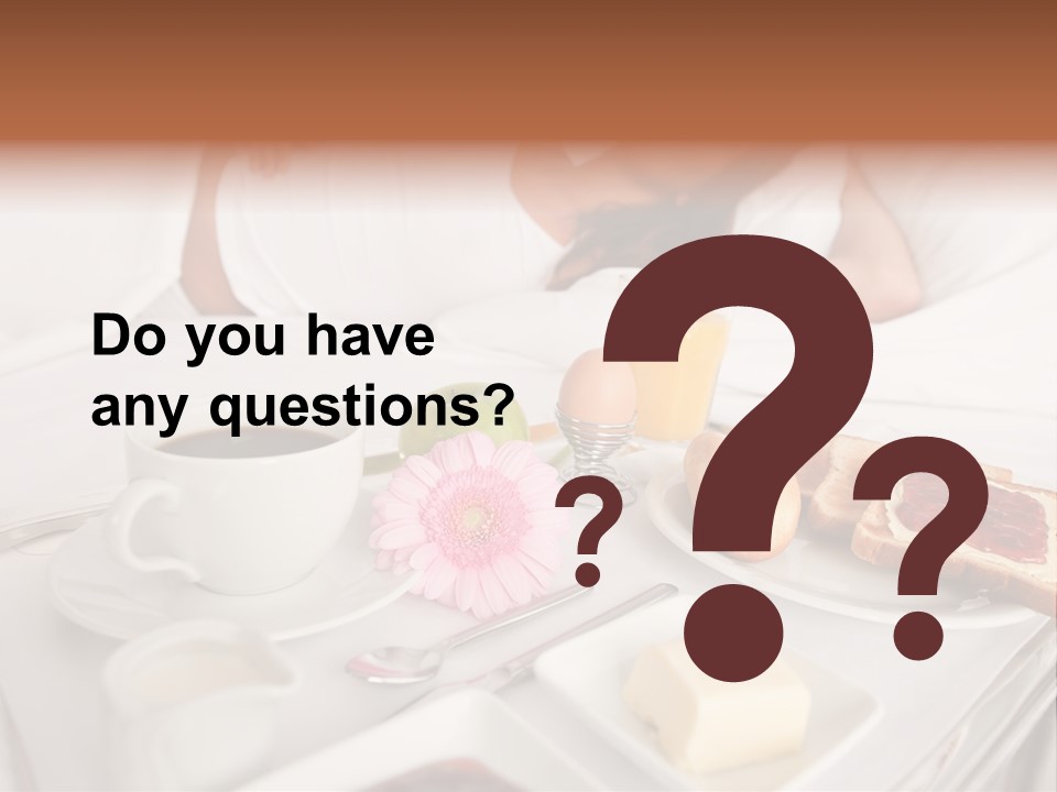 Enjoyment  Bedroom PowerPoint Template