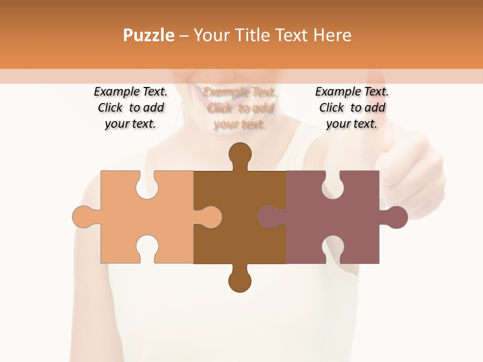 Individual Follow Stand PowerPoint Template