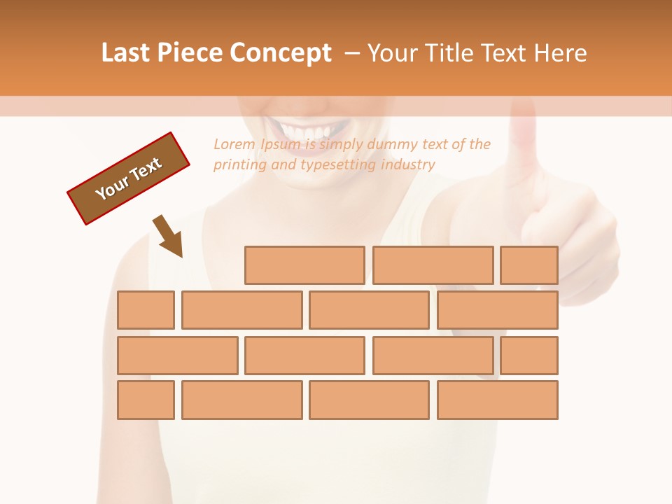 Individual Follow Stand PowerPoint Template