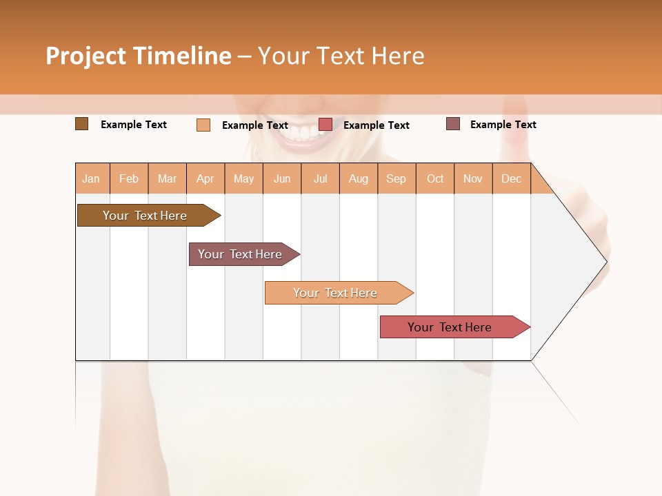 Individual Follow Stand PowerPoint Template
