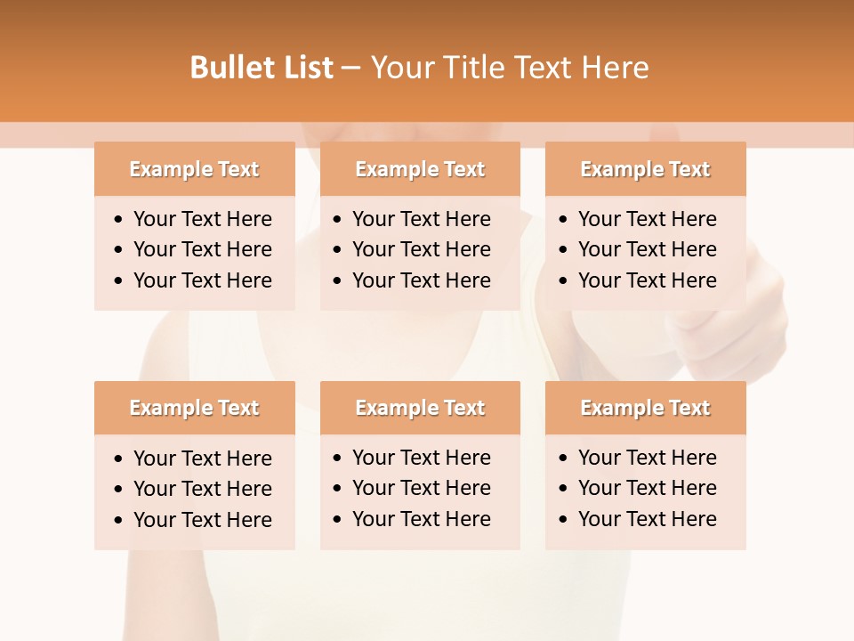 Individual Follow Stand PowerPoint Template