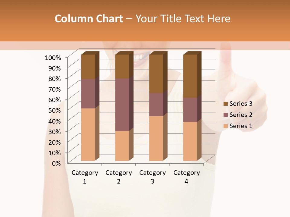 Individual Follow Stand PowerPoint Template
