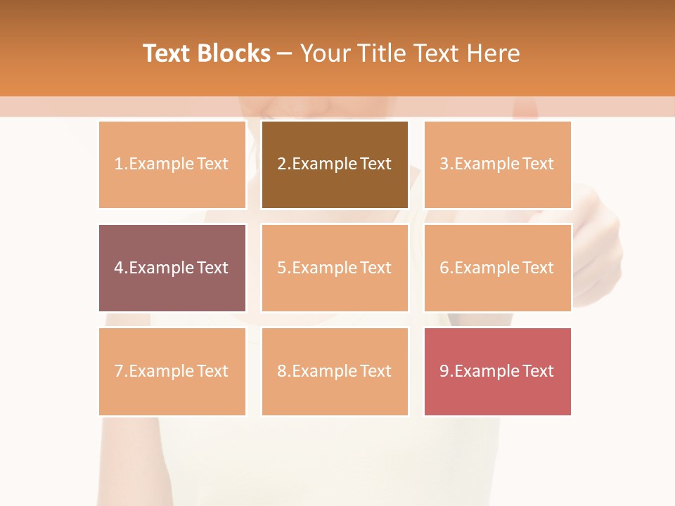 Individual Follow Stand PowerPoint Template