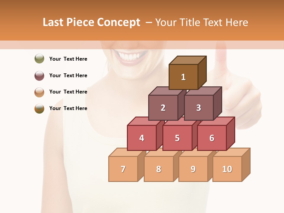 Individual Follow Stand PowerPoint Template