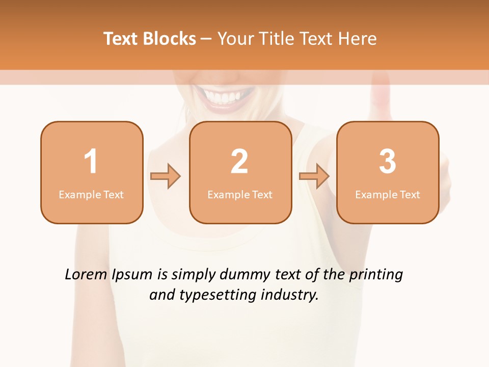Individual Follow Stand PowerPoint Template