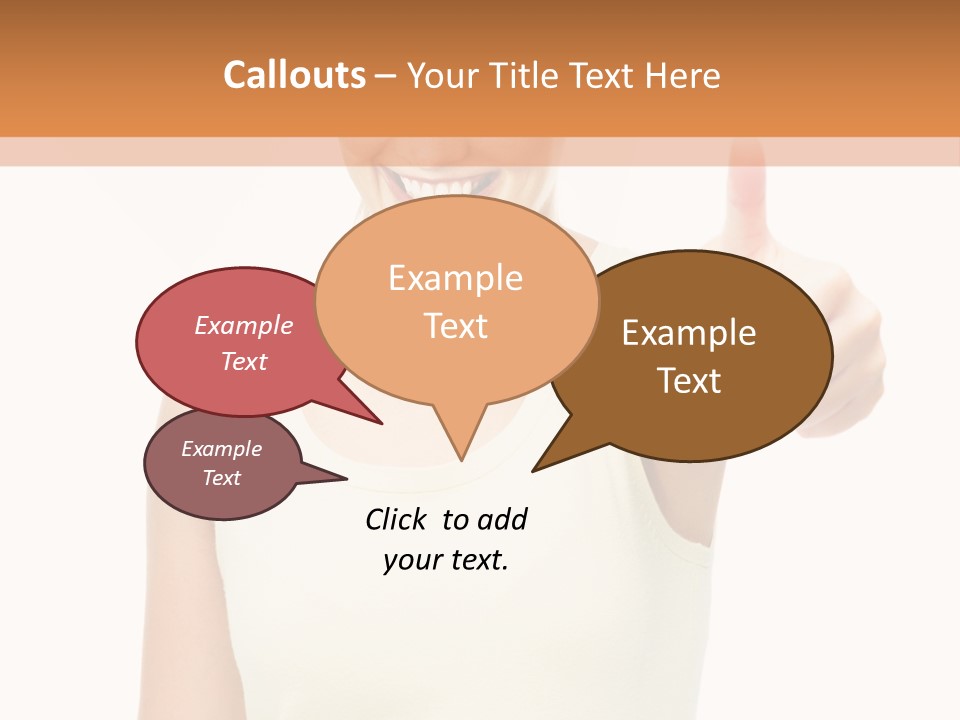 Individual Follow Stand PowerPoint Template
