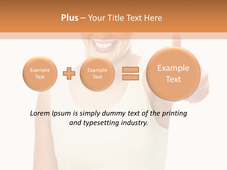 Individual Follow Stand PowerPoint Template
