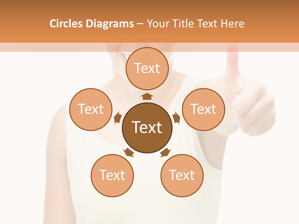Individual Follow Stand PowerPoint Template