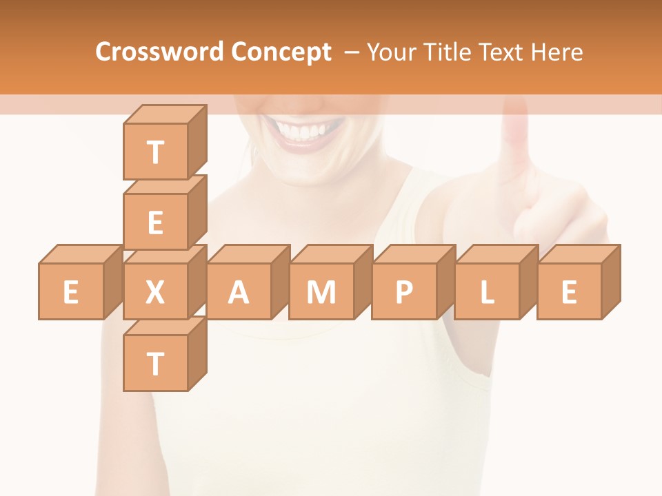 Individual Follow Stand PowerPoint Template
