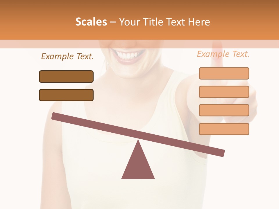 Individual Follow Stand PowerPoint Template